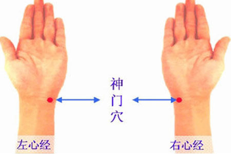 按壓神門穴，一劑最好的安心方